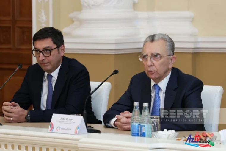 Eldar Əzizov: "Görülən yüksək səviyyəli işlərin nəticəsində Bakı "Dünya İdman Paytaxtı" elan olunub"